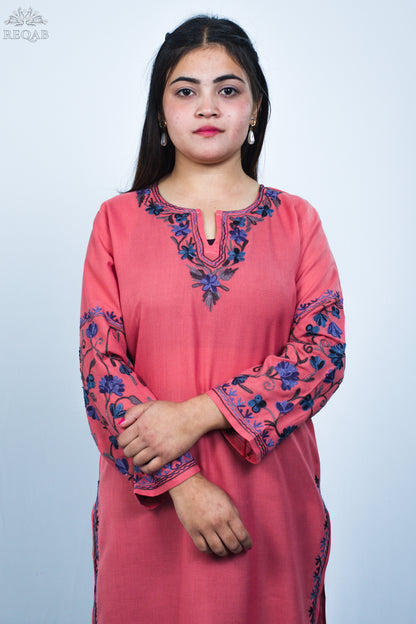 Peach Blossom Summer Cool Kurti