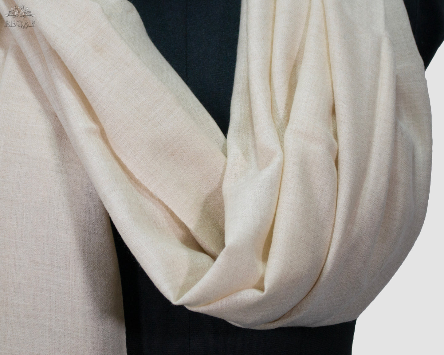 Wild Sand Solid Pashmina Shawl