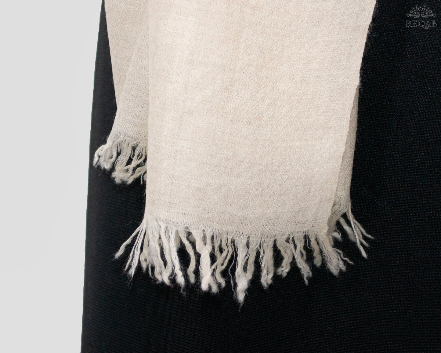 Wild Sand Solid Pashmina Shawl