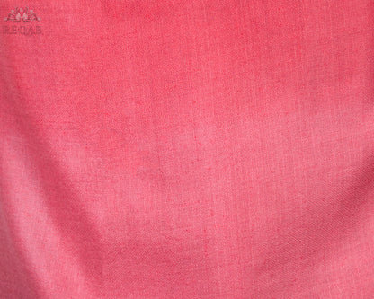 Torch Red & Light Coral Duo-Tone Pashmina Stole
