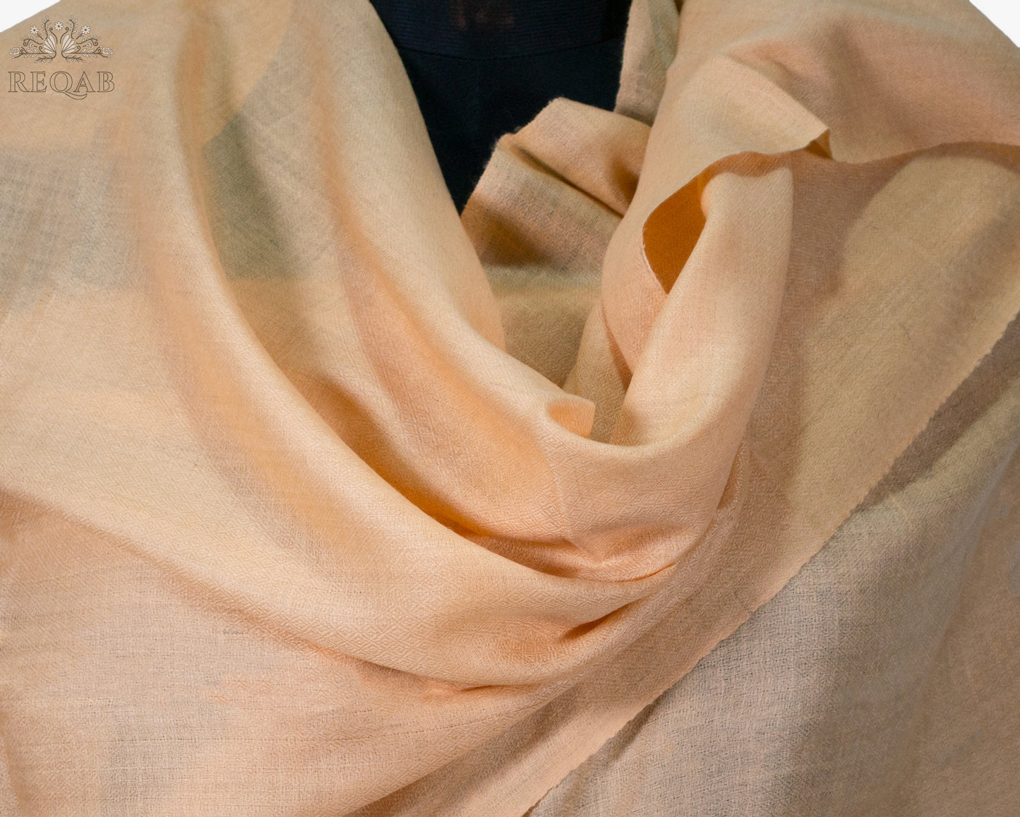 Wax Flower Solid Pashmina Stole