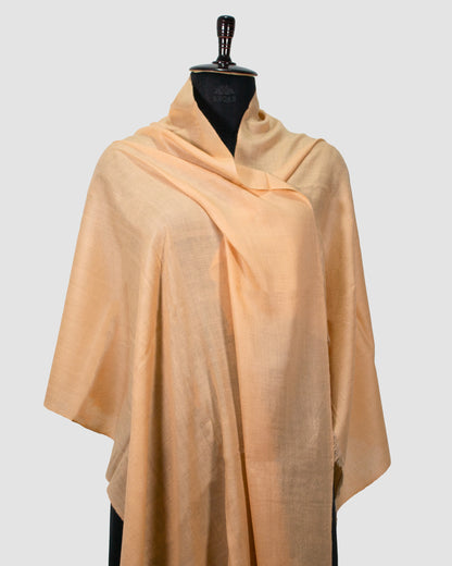 Wax Flower Solid Pashmina Stole