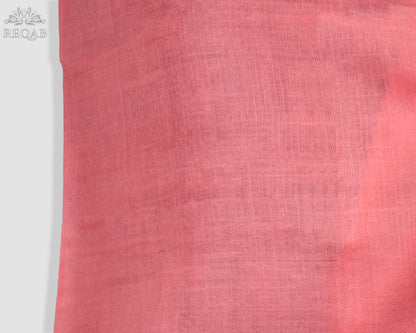 Mona Lisa Pink Solid Pashmina Stole