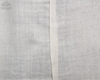 Vista White Solid GI Pashmina Shawl
