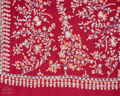 Bordeaux Designdar Palla Pashmina Stole