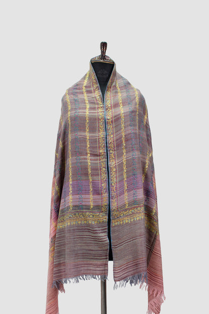 Thatch & Contessa Ikkat Pashmina Stole