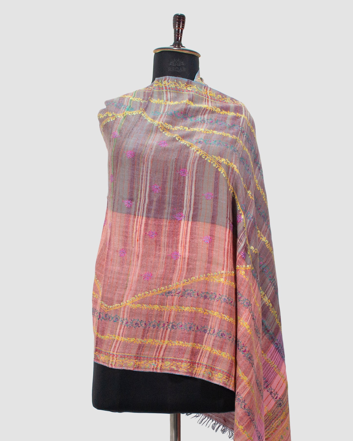 Thatch & Contessa Ikkat Pashmina Stole