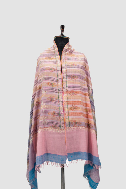 Chatelle & Cherub Ikkat Pashmina Stole