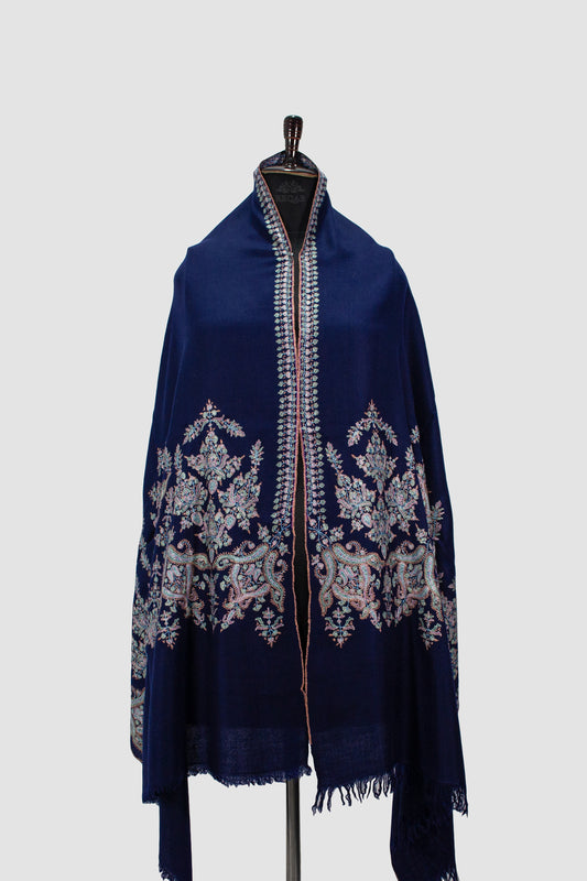 Paris M Blue Pashmina Stole
