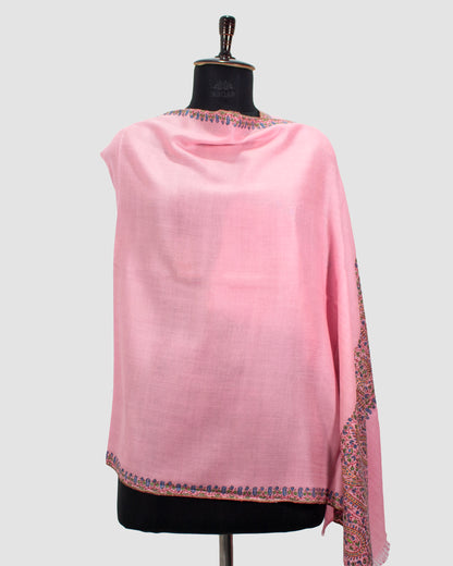 Lavender Pink Palla Pashmina Stole