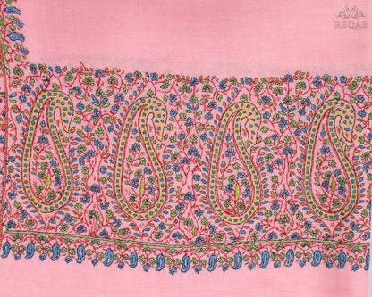 Lavender Pink Palla Pashmina Stole