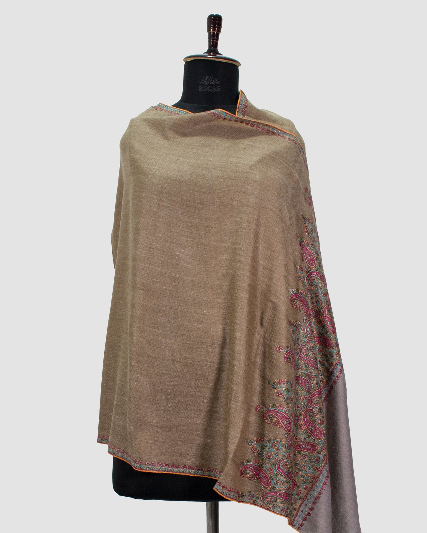 Squirrel Brown Palla Pashmina Stole