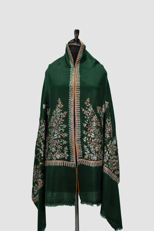 Cyprus Green Palla Pashmina Stole