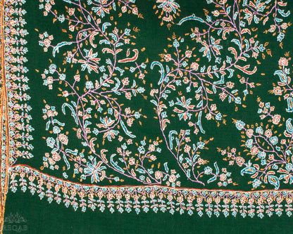 Cyprus Green Palla Pashmina Stole
